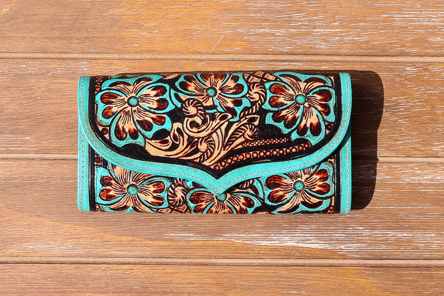 Flower Crest Ridge Wallet