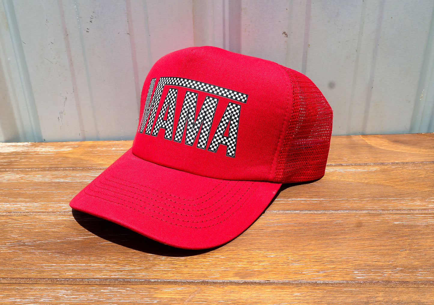 Check it Out Mama Trucker Hat