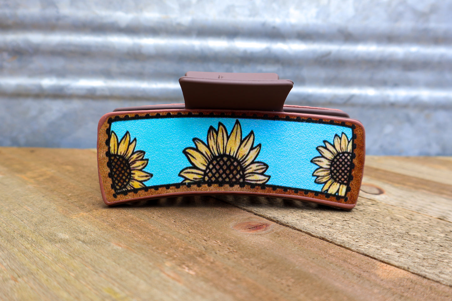Sassy Sunflowers Hair Claw