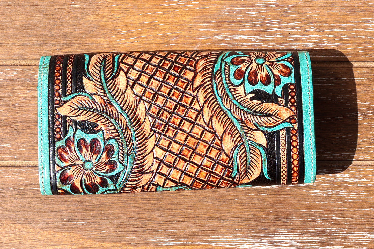 Flower Crest Ridge Wallet