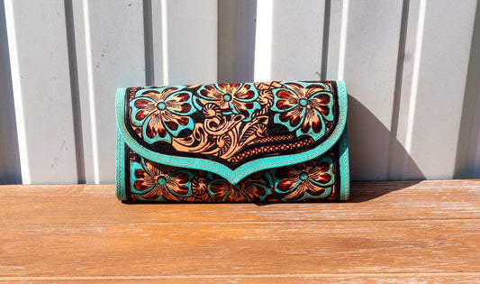 Flower Crest Ridge Wallet