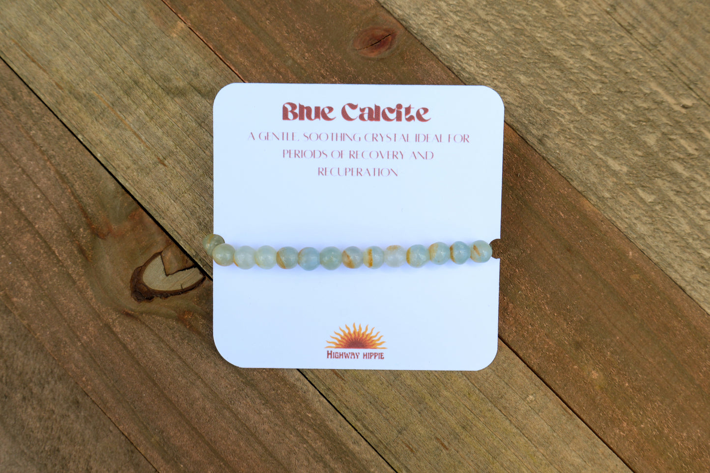 Blue Calcite Bracelet