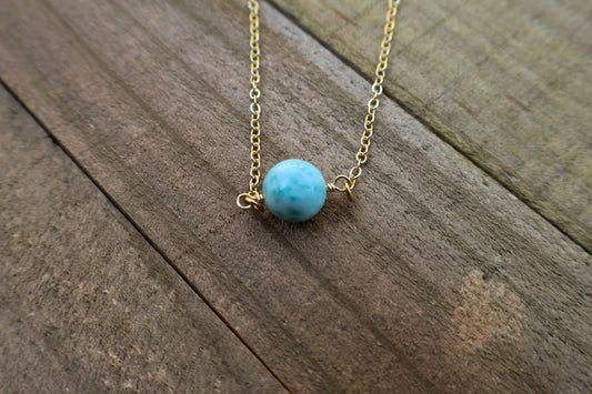 Larimar Necklace