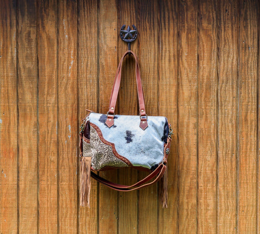 Laredo Hand-Tooled Concealed Carry Bag