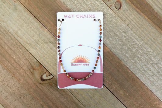 Red Creek Jasper Hat Chain